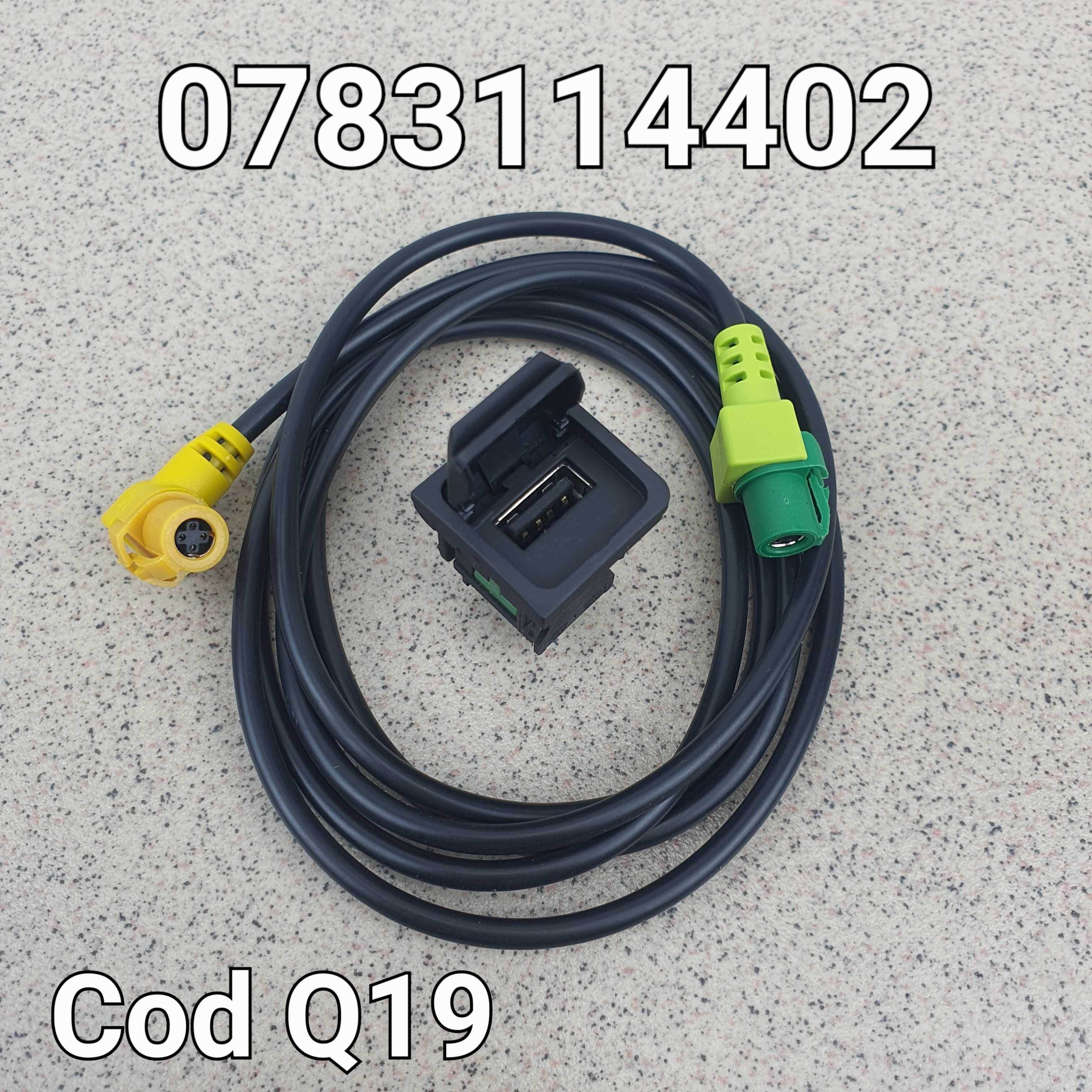 Cablu USB-RNS 315 510 RCD 510 Navigatie-Carplay-Android Auto-Nou - Q19