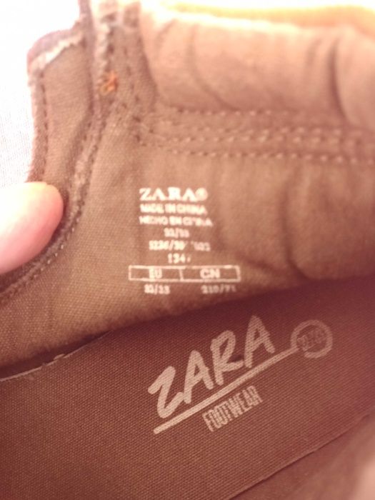 Детски обувки ZARA