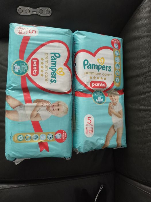 Pampers pants premium care Nr. 5 , 11-17 kg , 104 bucăți