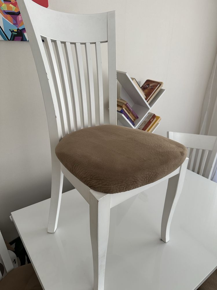 Комплект трапезни столове + порарък