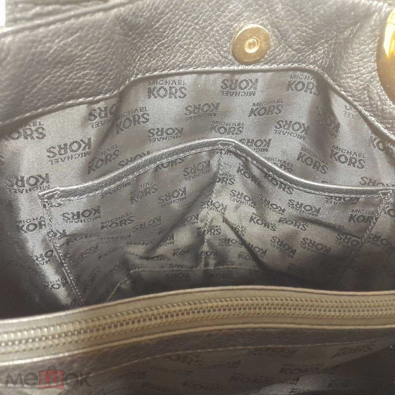 Сумка Michael Kors Fulton Black Pebbled Leather Bag