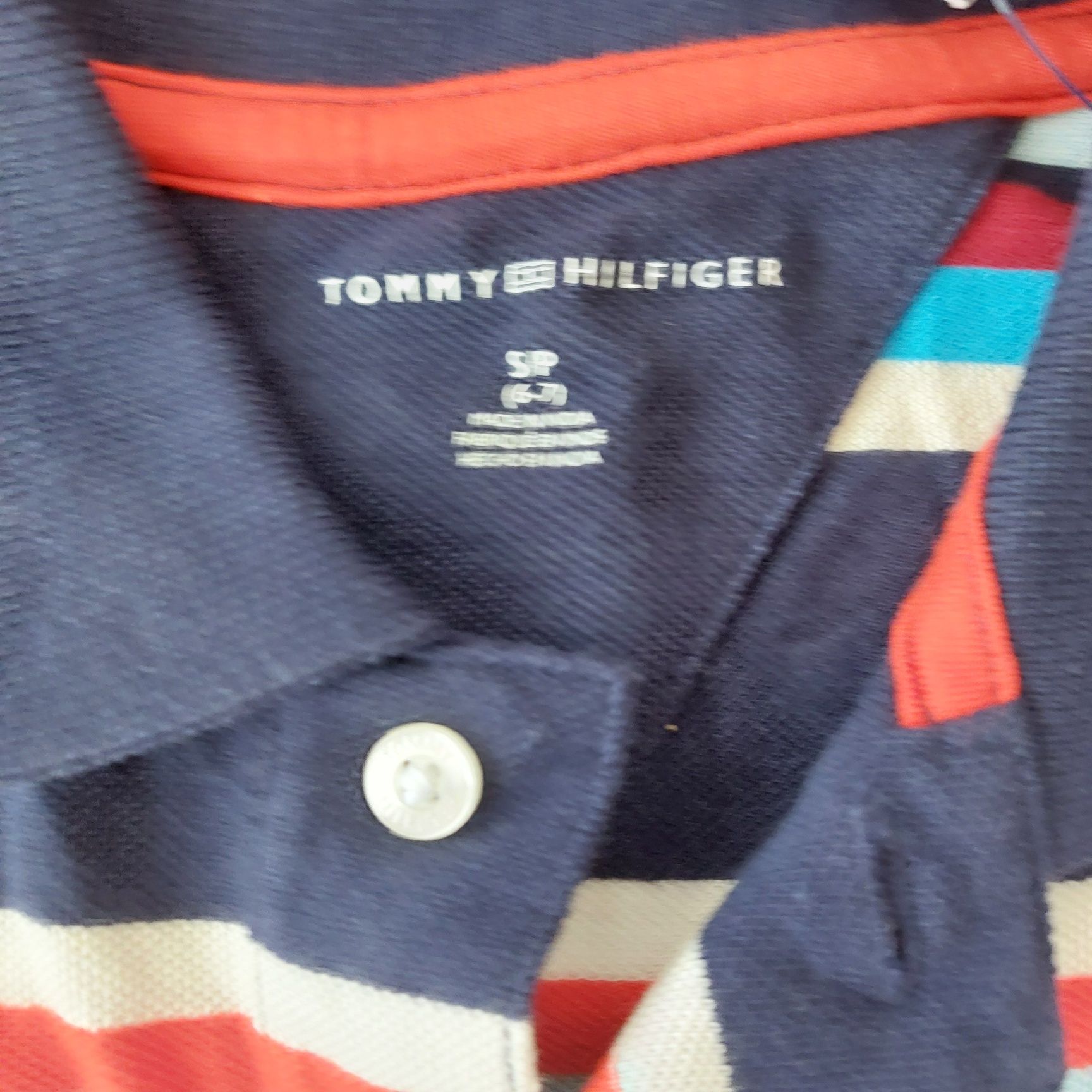 Детска оригинална тениска Tommy Hilfiger 6-7 год