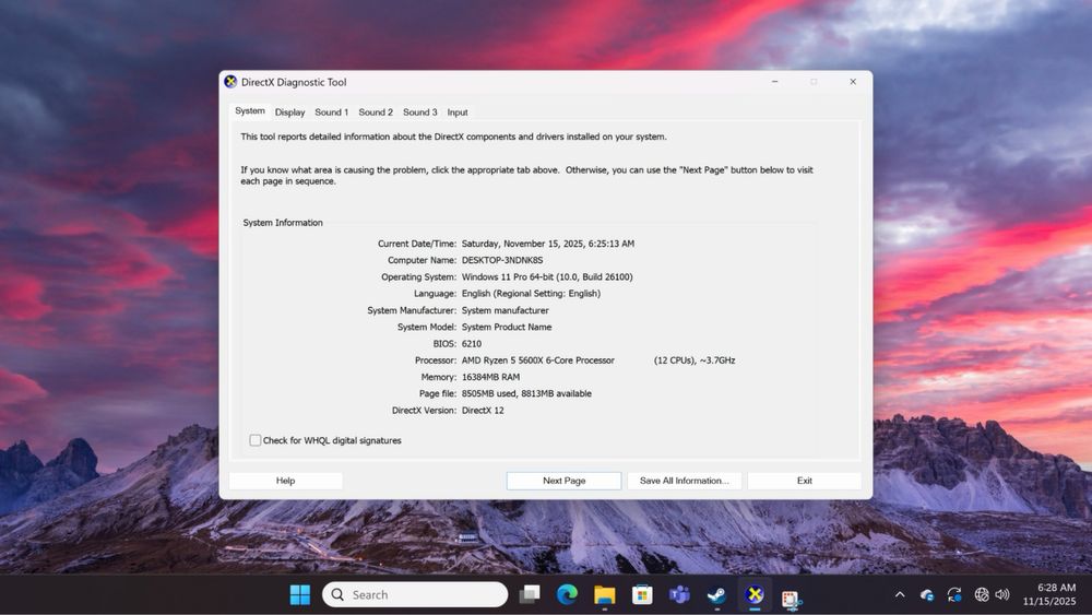 Calculator Gaming - RX6600 , Ryzen 5 5600x , 16GB Ram