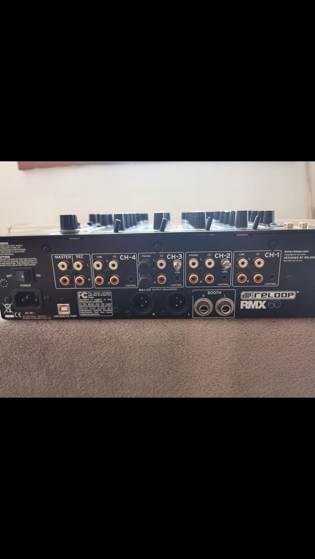 Mixer Reloop rmx 60