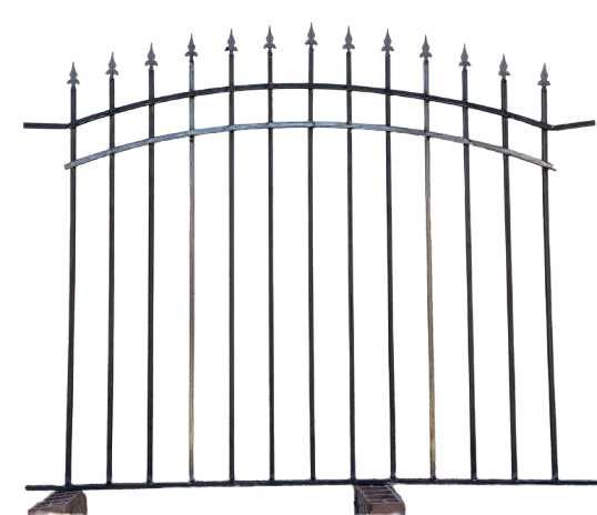 Оградни пана , тип ковано желязо.