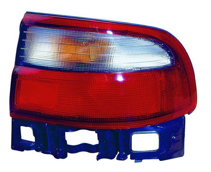 Stop spate lampa Toyota Carina E (T19), 04.1992-1995 Sedan, spate, fara omologare, fara suport bec, exterior, rosu-fumuriu, 81550-2B260, Dreapta