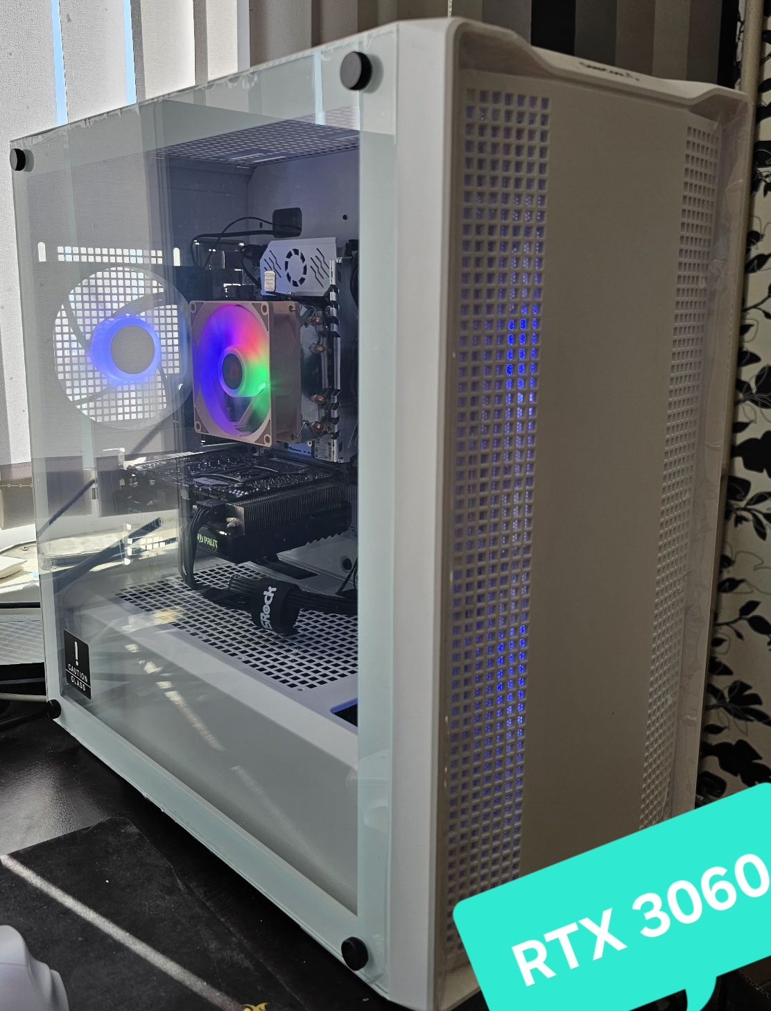 Геймърско PC intel 10-ядрен, RTX 3060 12GB, 512GB Nvme