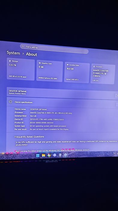 Vand calculator gaming