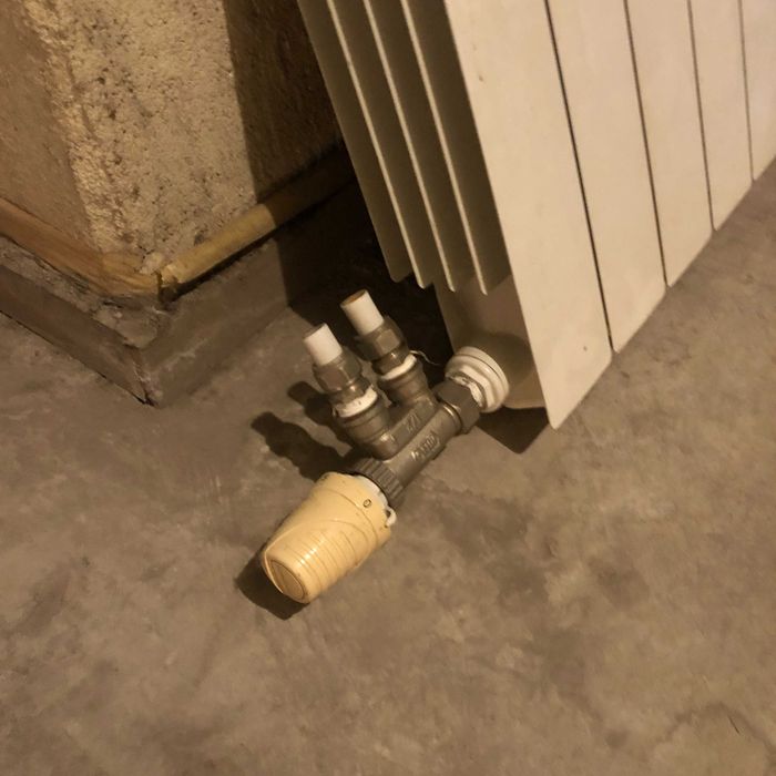 Радиатор алуминий 15 глидера H350 с термоглава