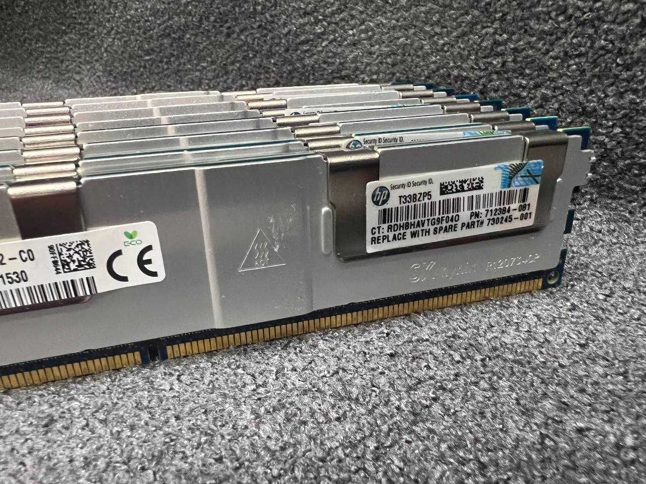 Память HP 32GB PC3-14900L-13 LRDIMM для серверов DL360p/380p Gen8