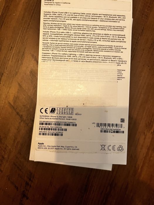 Iphone 13 alb liber de retea