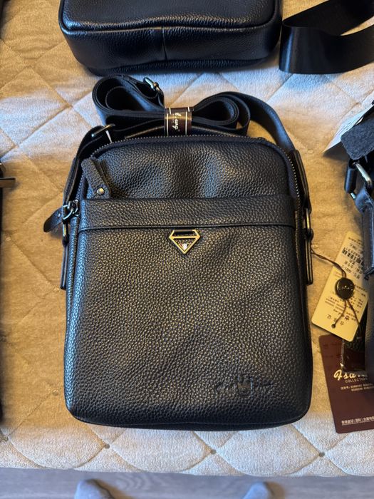 Барсетки кожанные