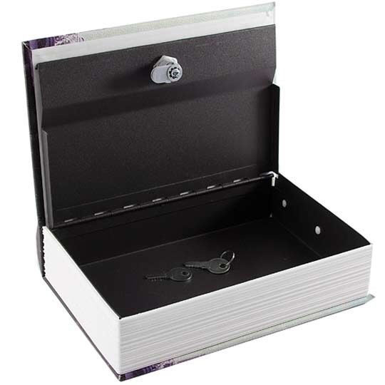 Книга сейф шкатулка с ключом большой 26 см