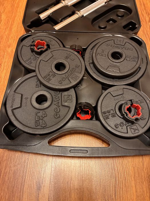 Set gantere 20 kg Decathlon