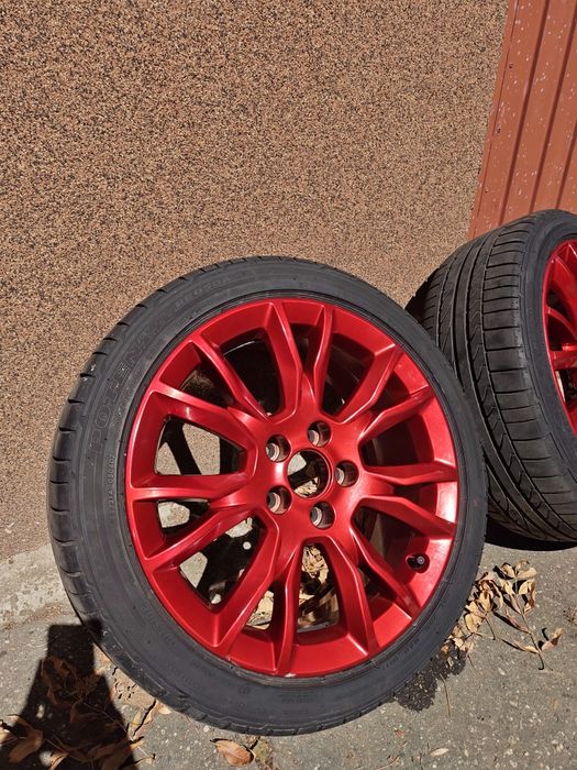 Jante roti 17" 5x110 Opel Astra H Zafira B Ronal 7Jx17 ET 39 rosii