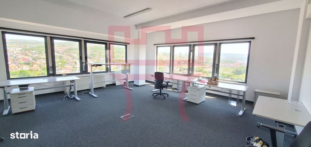 Spatiu birouri amenajat + mobilier zona Garii 200 - 850mp cu panorama