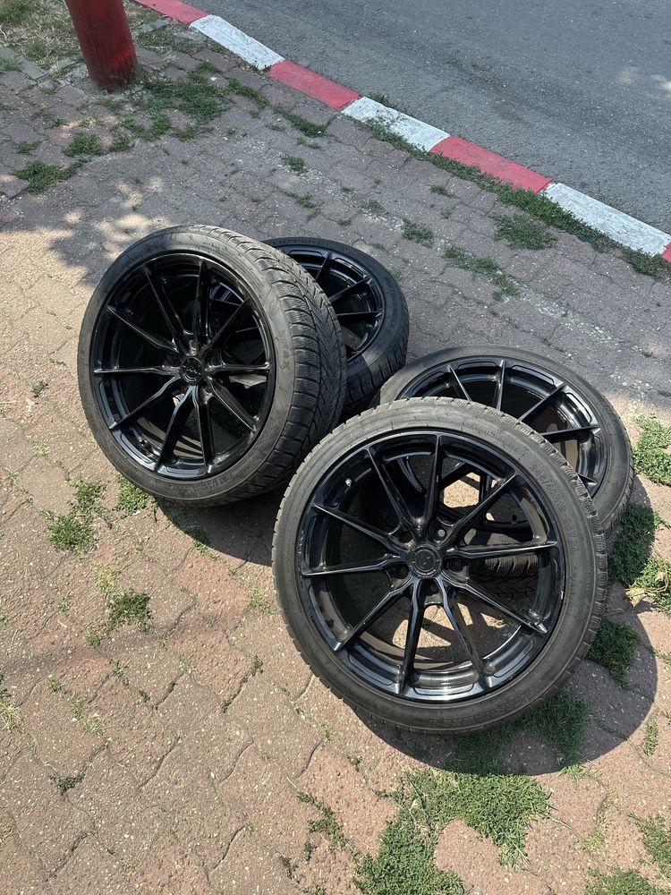 Vând Jante japan JR37 R19 in 2 latimi 5x120 BMW