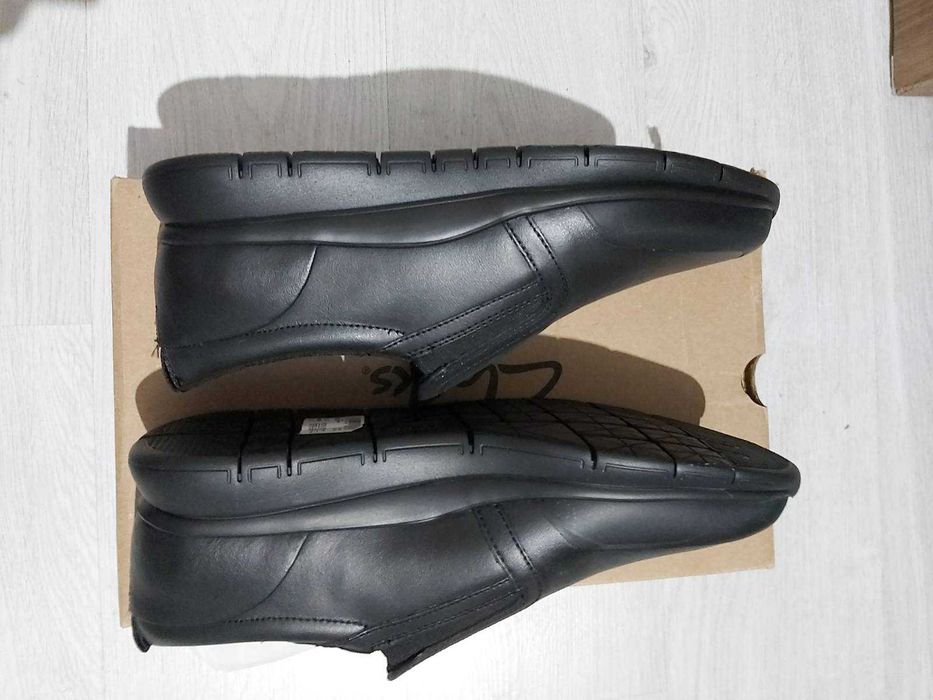 Нови Clarks LT Slip мъжки кожени обувки номер 42 men leather shoes