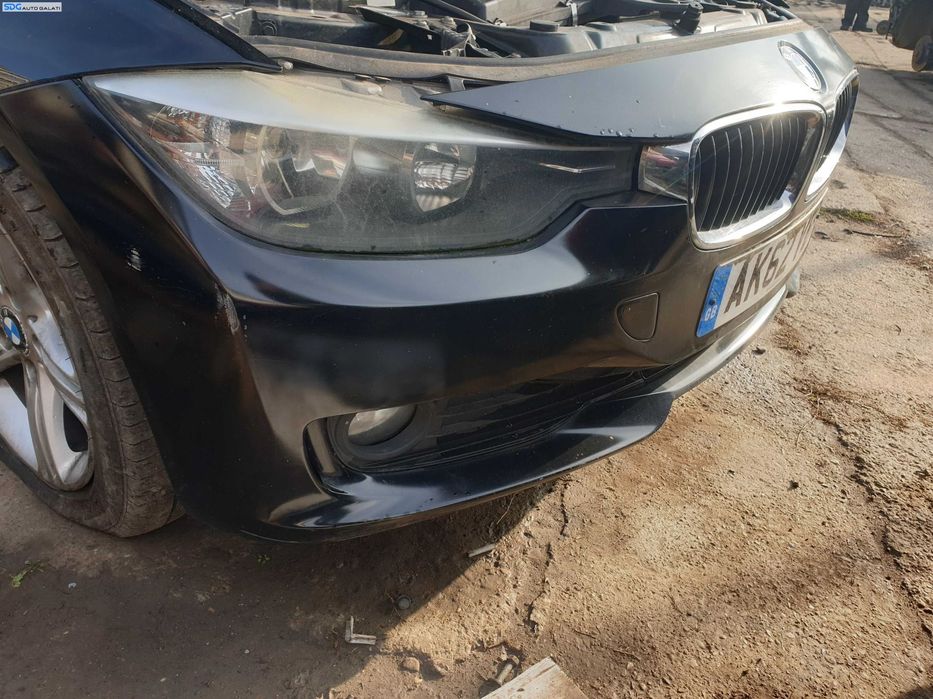 Bara Spoiler Fata cu Imperfectiuni BMW Seria 3 F30 F31 NFL Non Facelift 2011 - 2014 Culoare 668 Schwarz 2 [K0338]