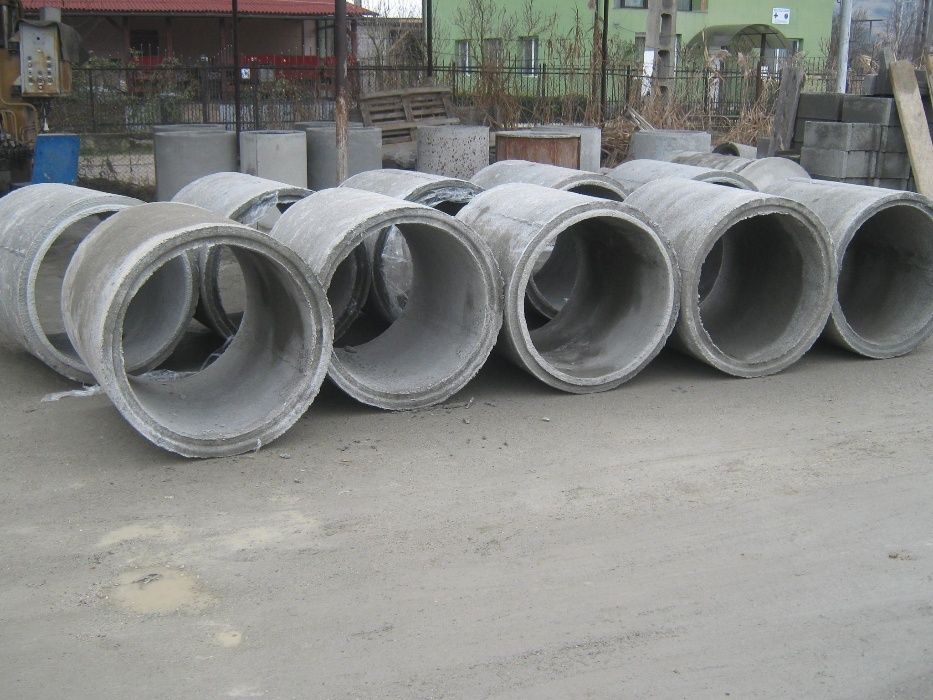 Tuburi din beton (armat) fantana ,podete,