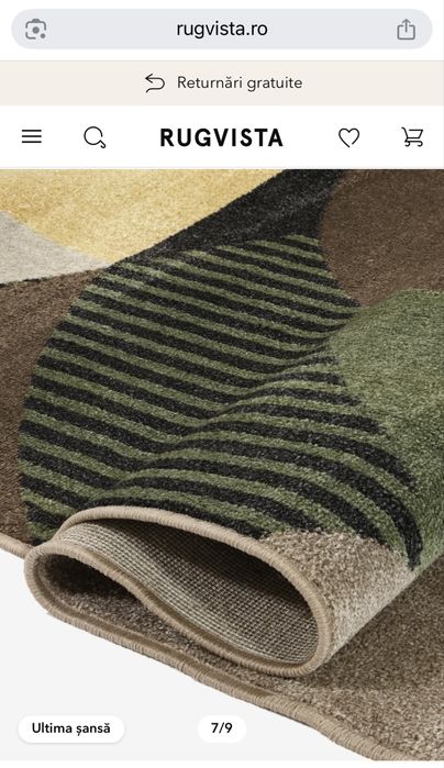 Covor fir scurt  200/300 cm Rugvista