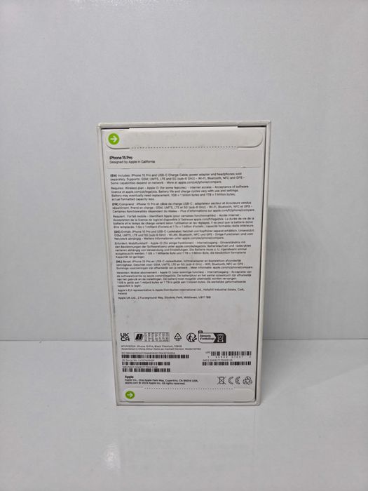 НОВ•iPhone 15 Pro 128GB Titanium Black