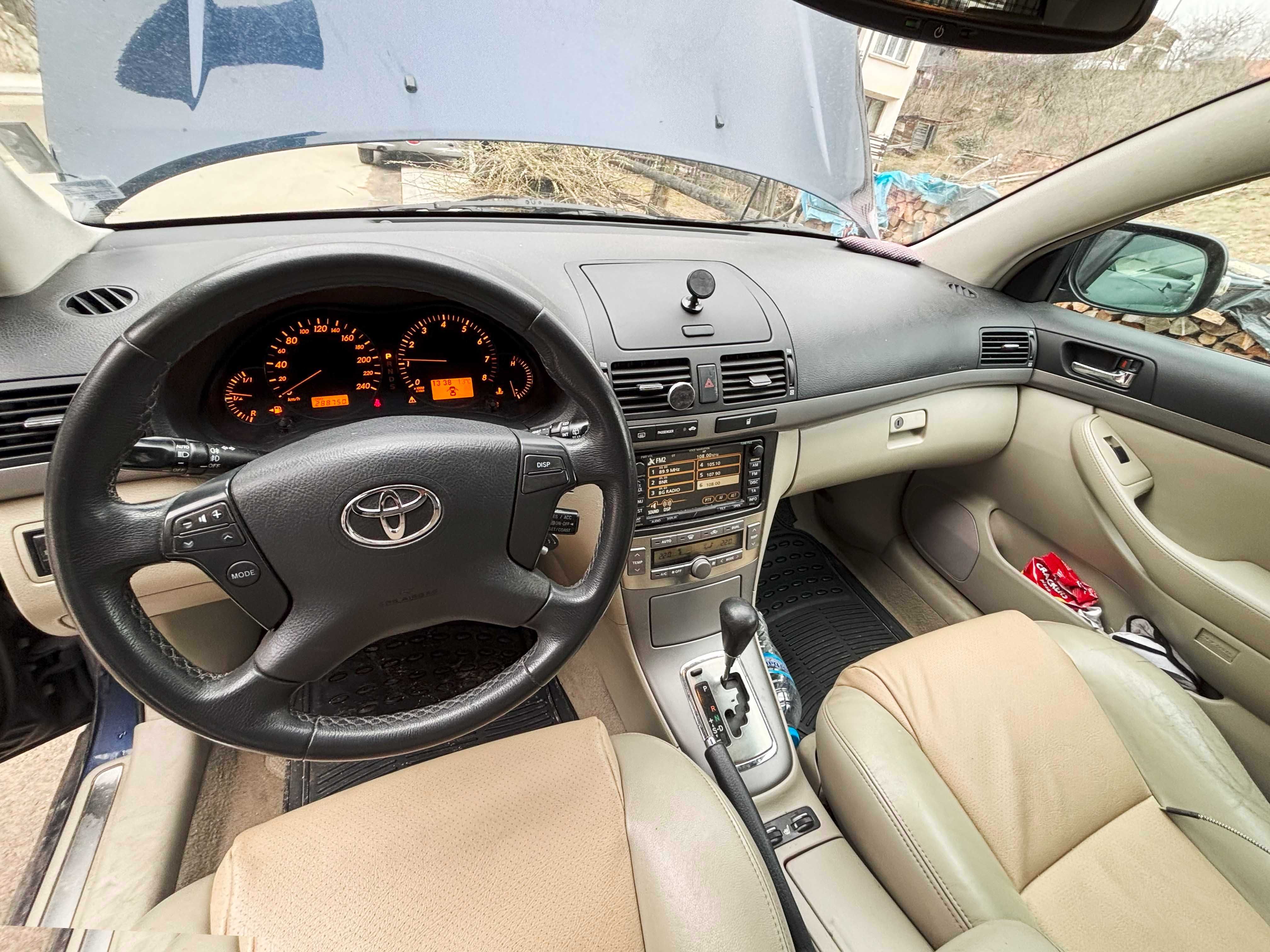 Toyota Avensis с ГАЗ T25 2.4 163кс
