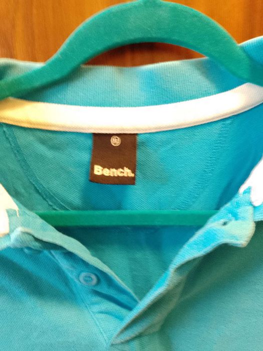 Tricou polo albastru Bench L/XL