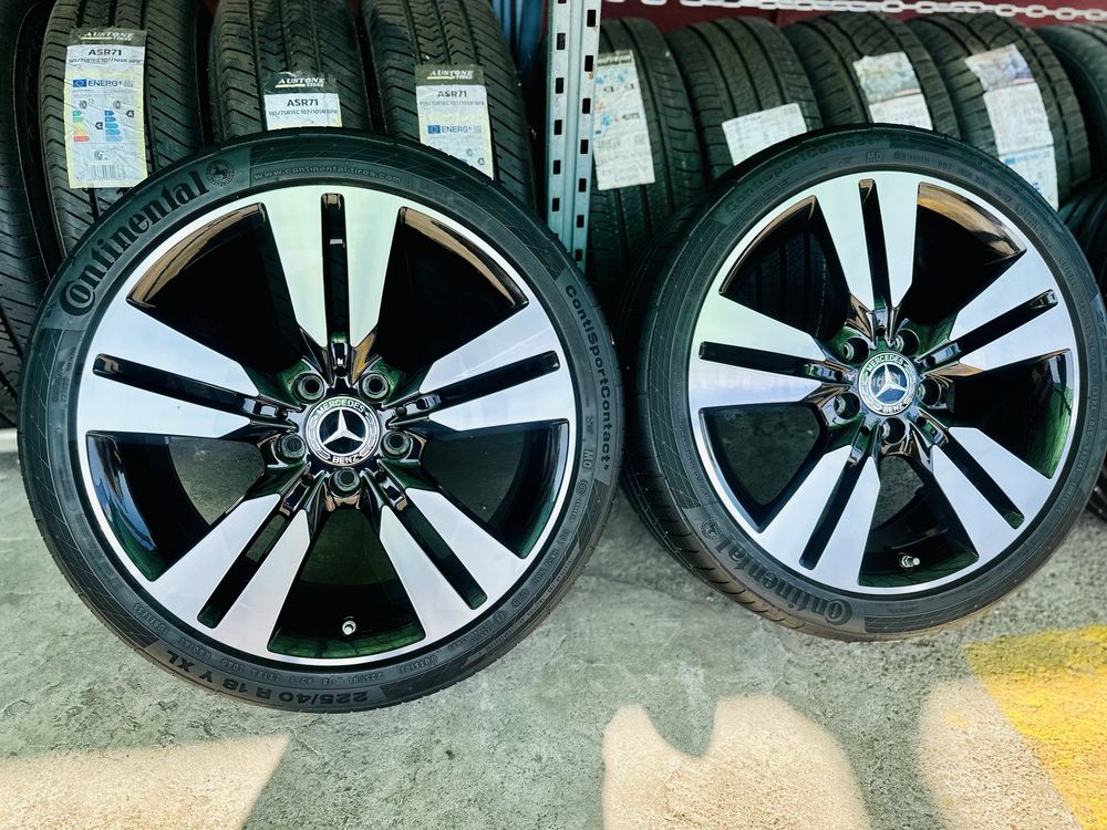 Jante Mercedes 18 A B C E CLA GLA | 225/40 R18 92Y XL Continental CSC5