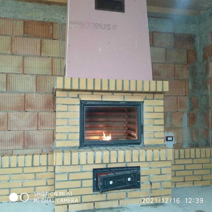 Sobe si Seminee cu registru din inox si calorifere