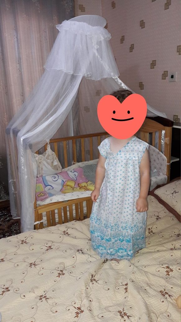 Кровать манеж+люлька