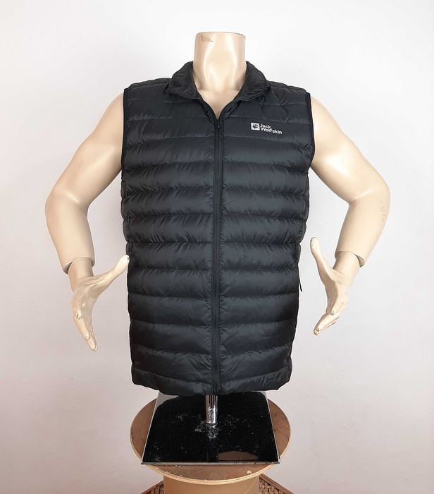 Jack Wolfskin Pack & Go - Оригинален мъжки елек с пух размер L