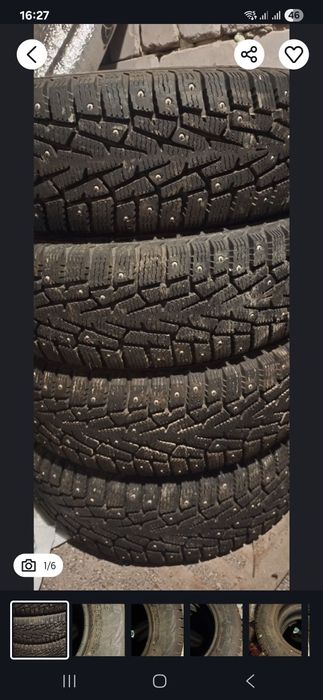 Ездил неделю всего, размер на фото есть