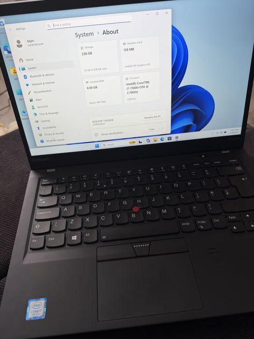 Lenovo ThinkPad X1 Carbon /procesor i7 gen 7