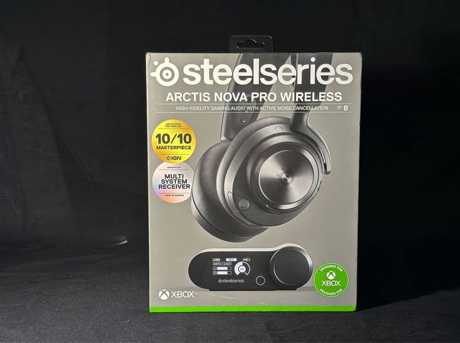 Steelseries Arctis Nova Pro Wireless. Black new
