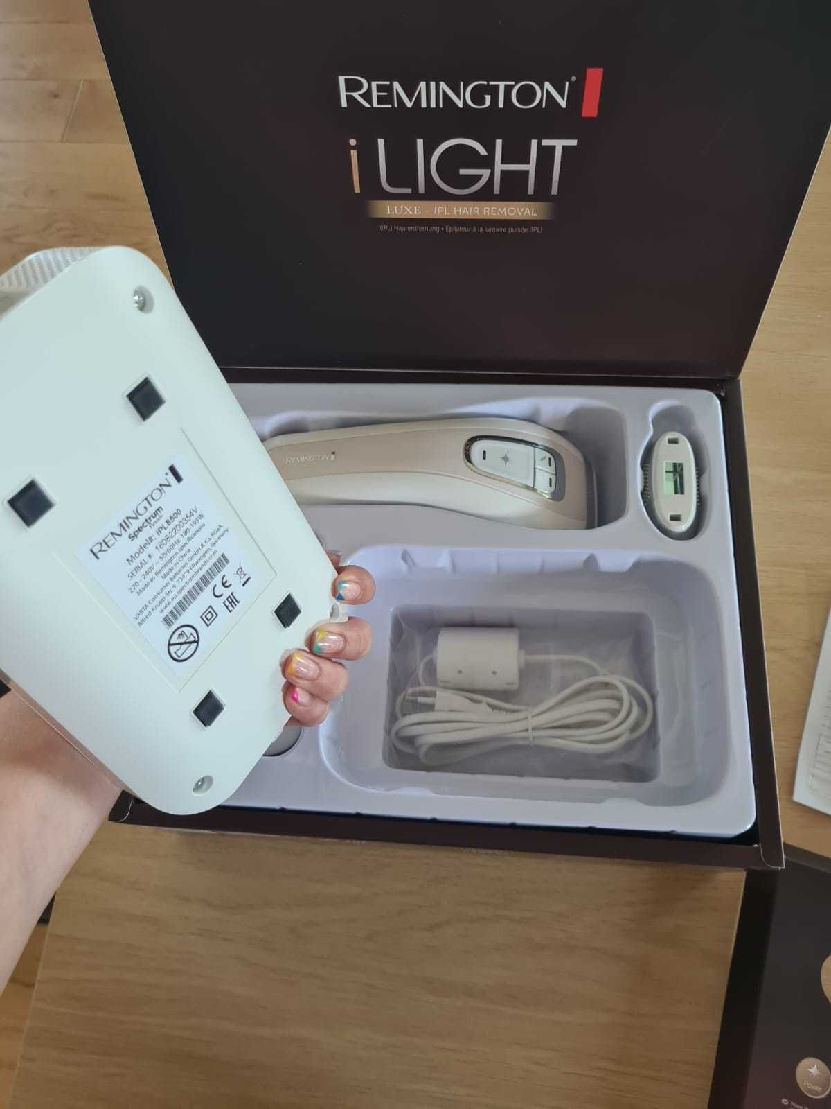 Epilator IPL Remington i-Light Luxe NOU -  300.000 de pulsatii