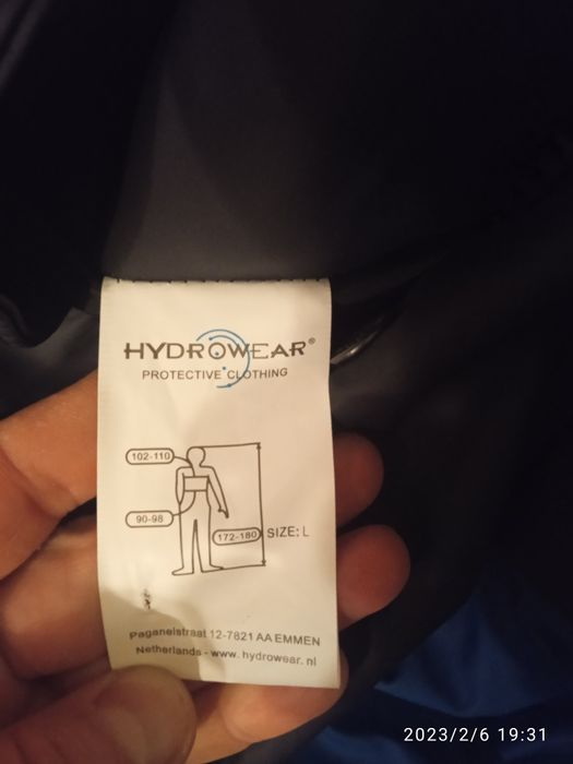 Combinezon hidro-termo pentru temp sub 10 grade