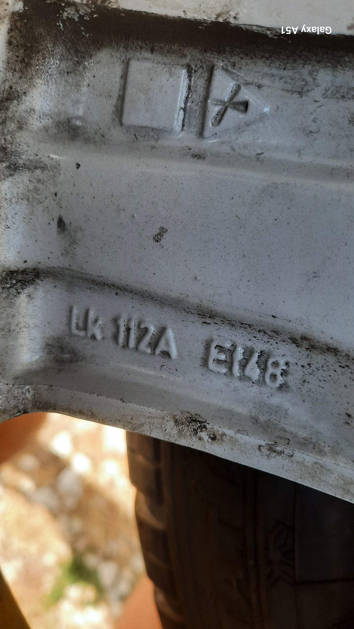 Ляти джанти с гуми 5×112,16цола, фолксваген