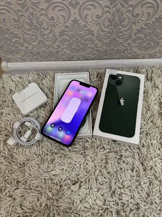 Айфон 13 Iphone 13 100 % АКБ Астана ВСЕ РАБОТАЕТ