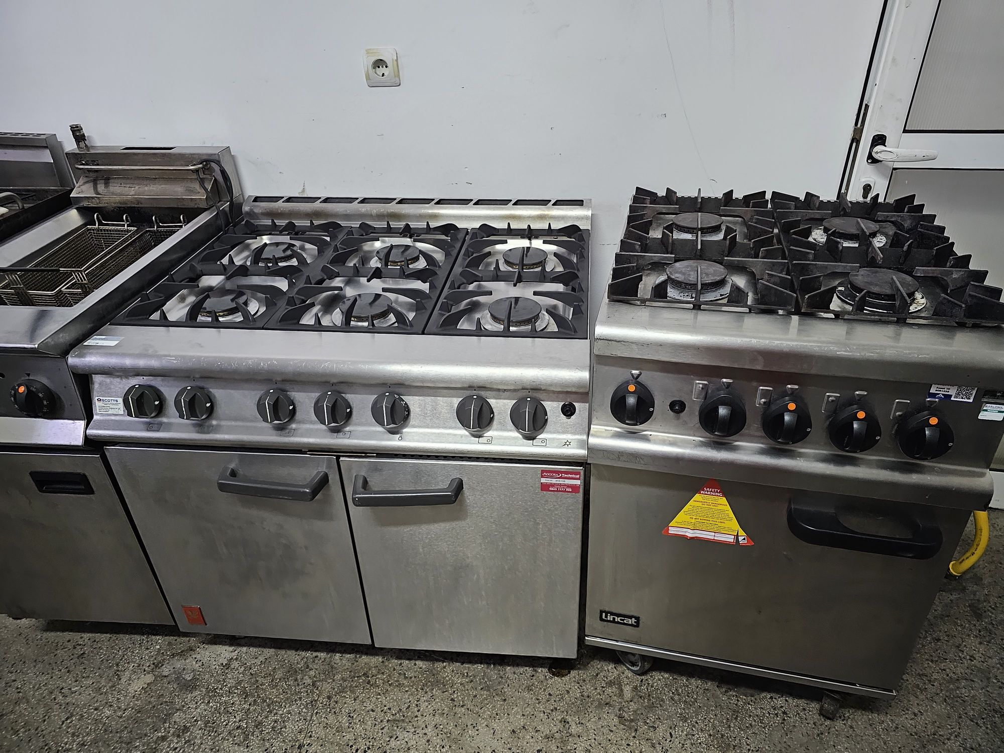 Falcon 6 Burner Dominator Plus Oven,2021г 4500лв