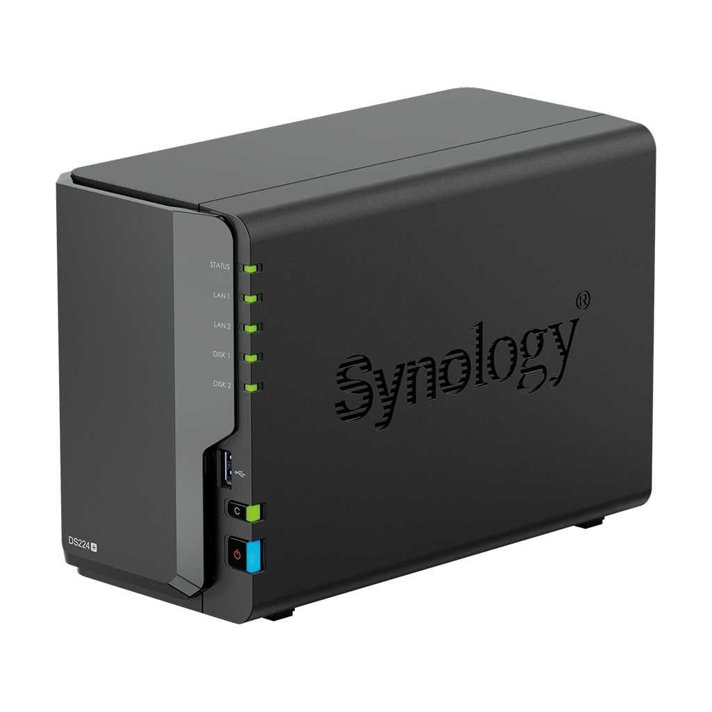 Synology DS224+ 2x 4TB Toshiba N300 + 16gb ram