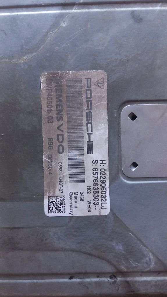 Porsche Cayenne 957 4.8 FSI Facelift моторен компютър ECU запалване