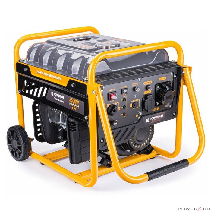 Generator curent electric 5500 W, capacitate rezervor 18 litri, motor
