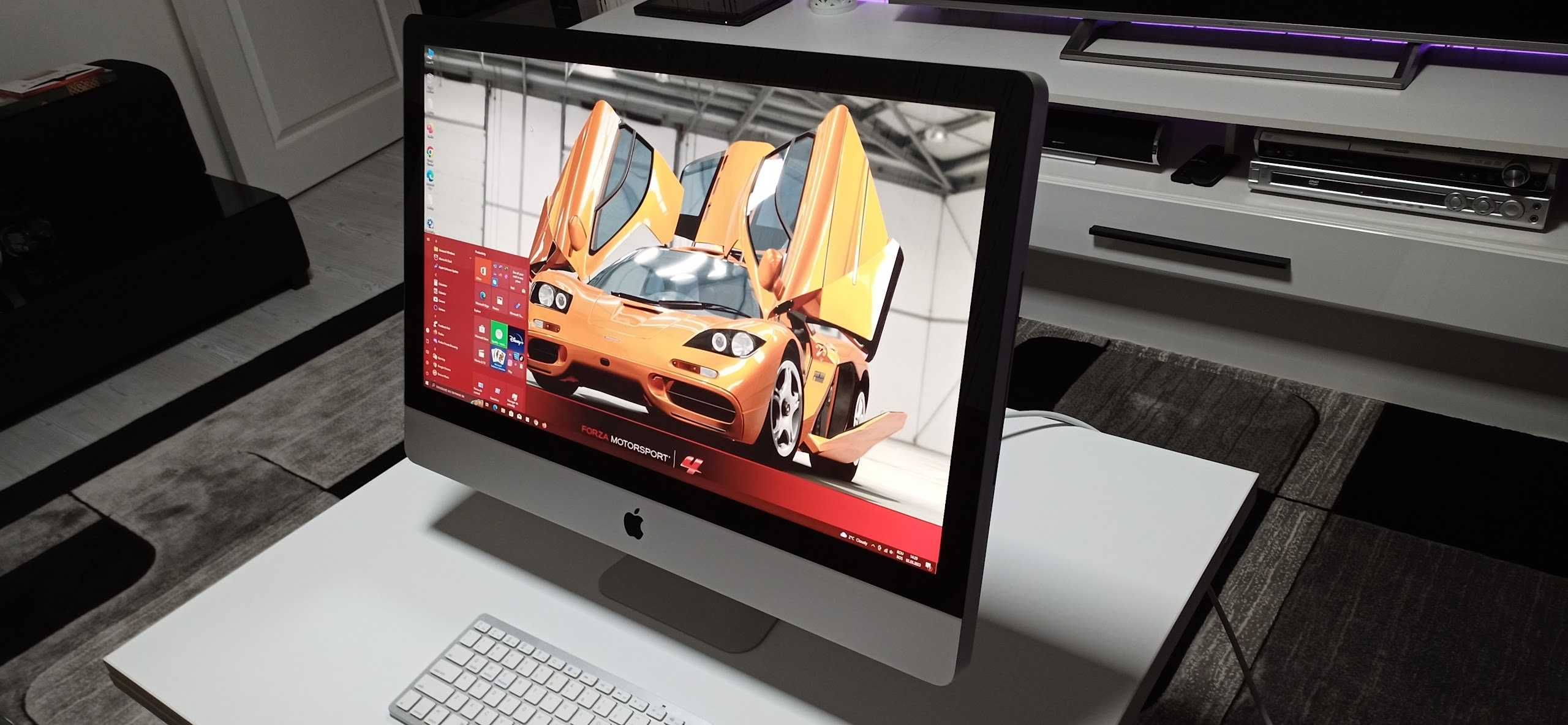 PC all in one Apple Imac 27 inch,i7,1 terra hdd,8 g ,Windows10+OS