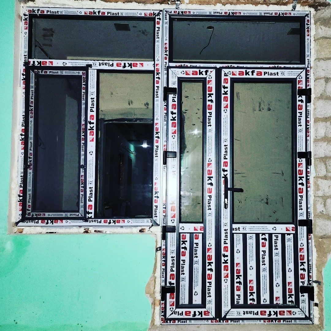 Производим Окна и двери с хорошей качества