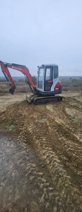 Mini escavator kubota