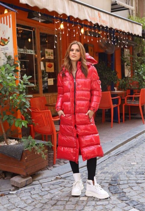 Geaca lunga,groasă dama