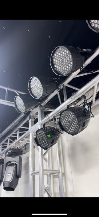 LED PAR RGBW Colorful 54x9W