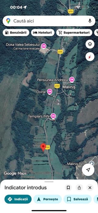 Vand teren zona montan Fagaras valea Sebes