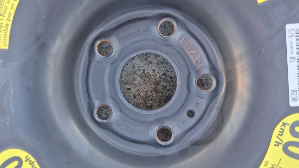 Резервна гума /ПАТЕРИЦА/ VW Tiguan 5/112 Audi Q3 5x112
300
153.39
BGN